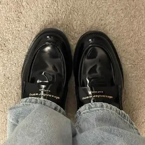 alexanderwang ブラック ローファー 箱付き 39 Black Leather loafers Alexander Wang - Vitkac AS